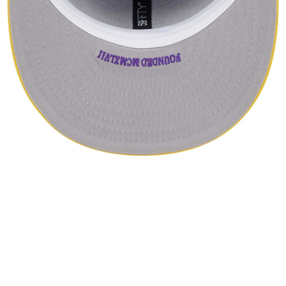 NBA Los Angeles Lakers Gameday Gold Pop Stars 59FIFTY Fitted Hat