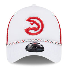 NBA Atlanta Hawks Court Sport Foam A-Frame 9FORTY Adjustable Trucker Hat