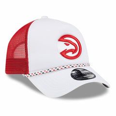 NBA Atlanta Hawks Court Sport Foam A-Frame 9FORTY Adjustable Trucker Hat