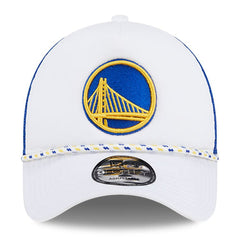 NBA Golden State Warriors Court Sport Foam A-Frame 9FORTY Adjustable Trucker Hat sale