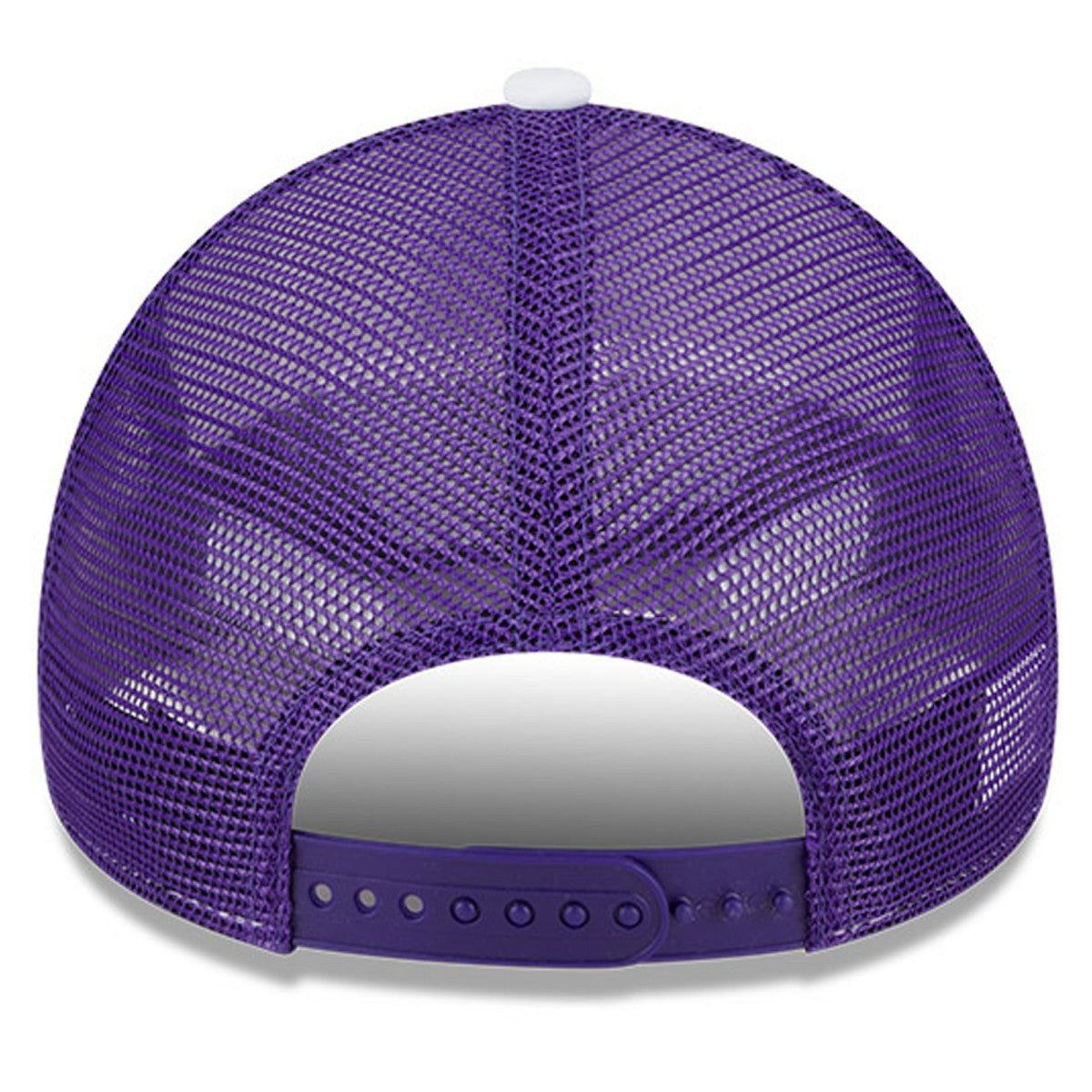 NBA Los Angeles Lakers Court Sport Foam A-Frame 9FORTY Adjustable Trucker Hat