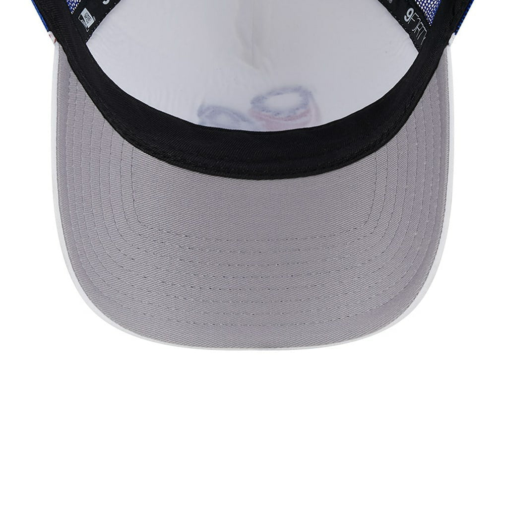 NBA Philadelphia 76ers Court Sport Foam A-Frame 9FORTY Adjustable Trucker Hat