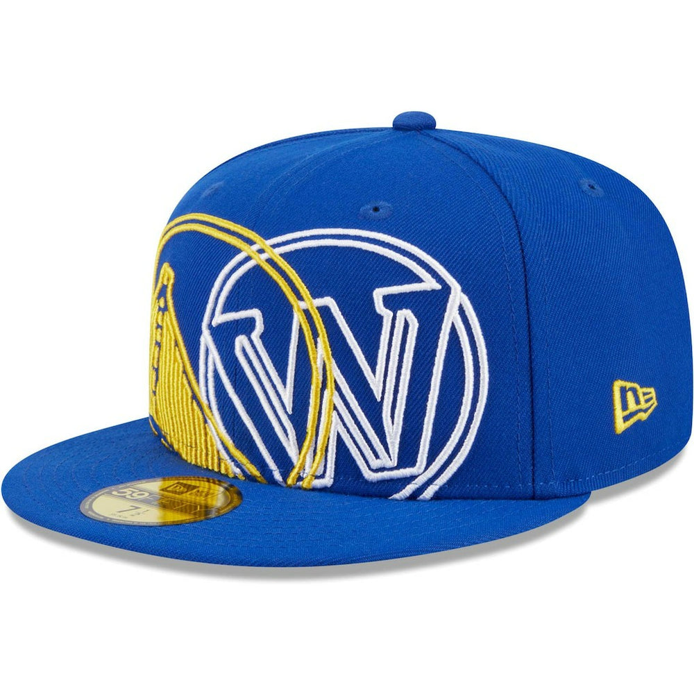 NBA Golden State Warriors Game Day Hollow Logo Mashup 59FIFTY Fitted Hat sale