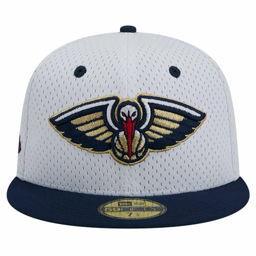 NBA New Orleans Pelicans Throwback 2Tone 59FIFTY Fitted Hat