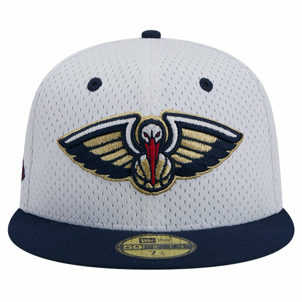 NBA New Orleans Pelicans Throwback 2Tone 59FIFTY Fitted Hat