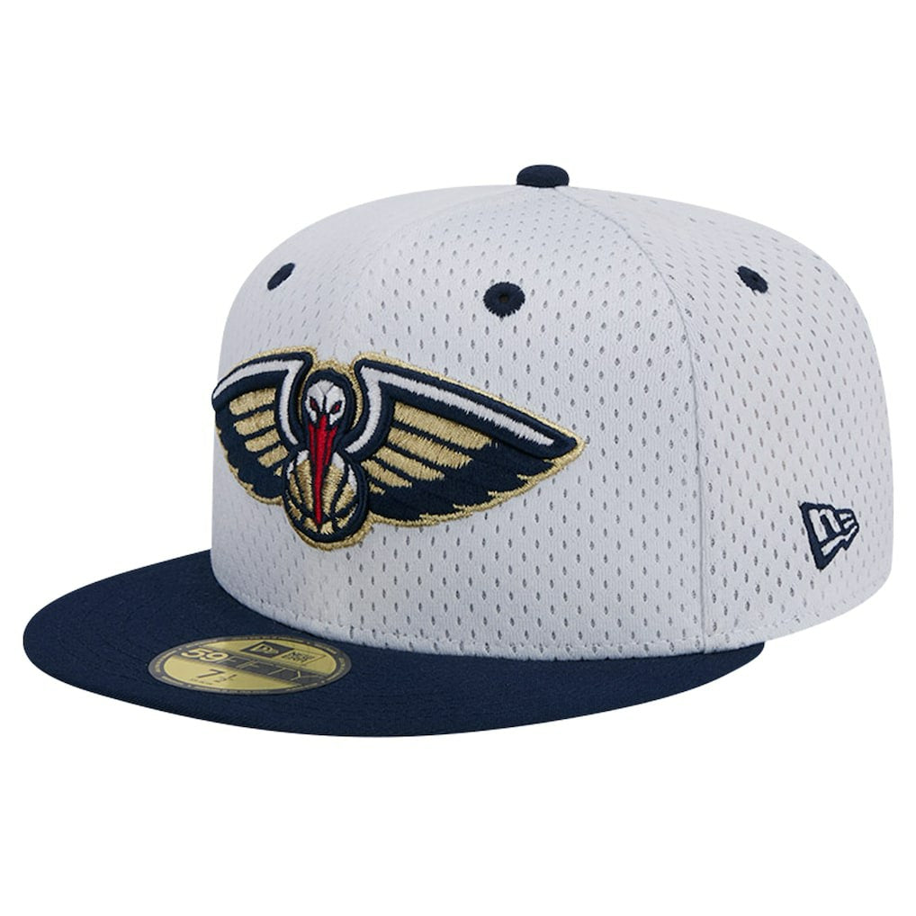 NBA New Orleans Pelicans Throwback 2Tone 59FIFTY Fitted Hat