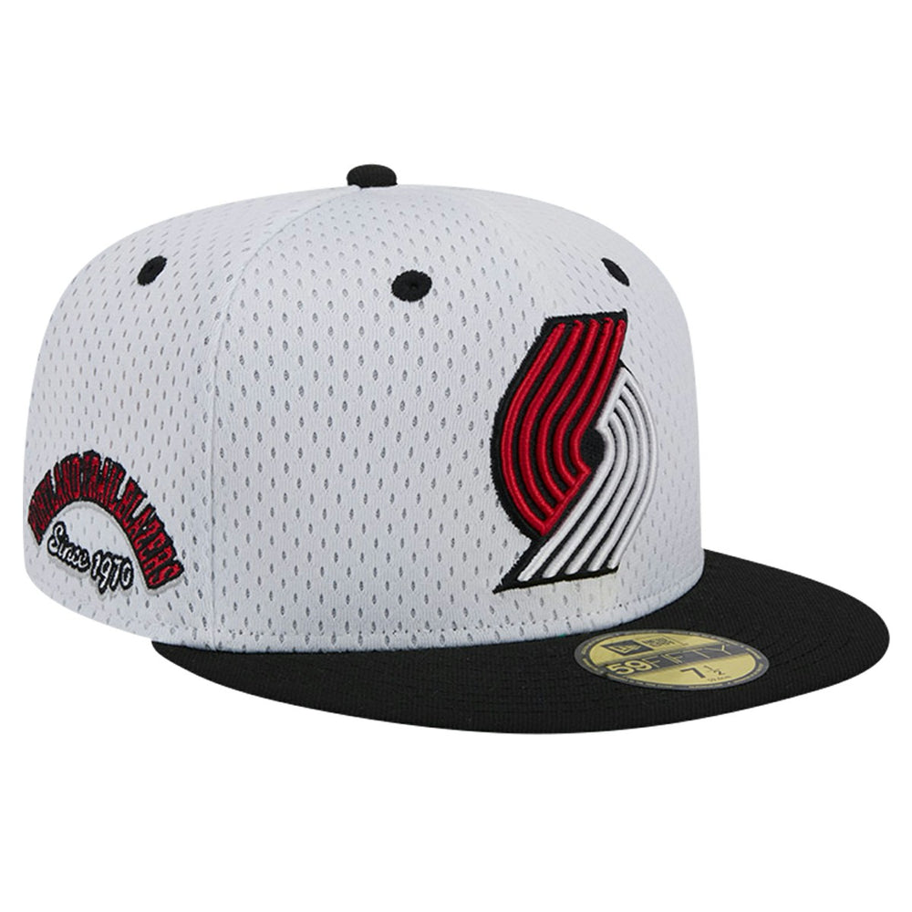 NBA Portland Trail Blazers Throwback 2Tone 59FIFTY Fitted Hat
