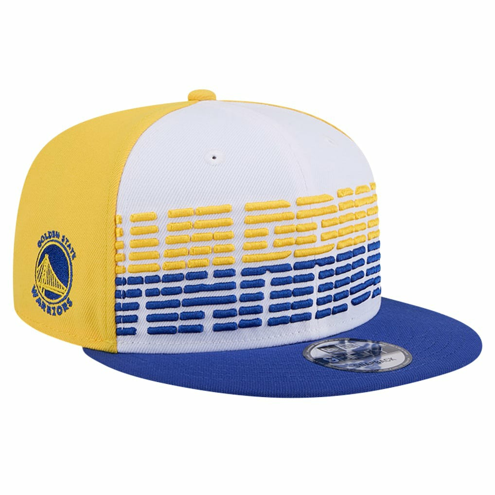 NBA Golden State Warriors Throwback Gradient Tech Font 9FIFTY Snapback Hat sale