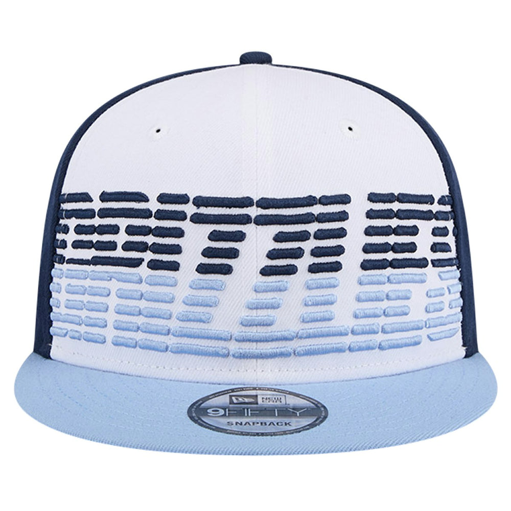 NBA Memphis Grizzlies Throwback Gradient Tech Font 9FIFTY Snapback Hat