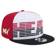 NBA Miami Heat Throwback Gradient Tech Font 9FIFTY Snapback Hat