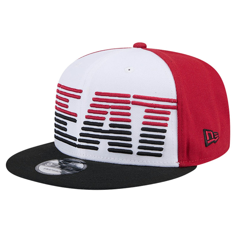 NBA Miami Heat Throwback Gradient Tech Font 9FIFTY Snapback Hat