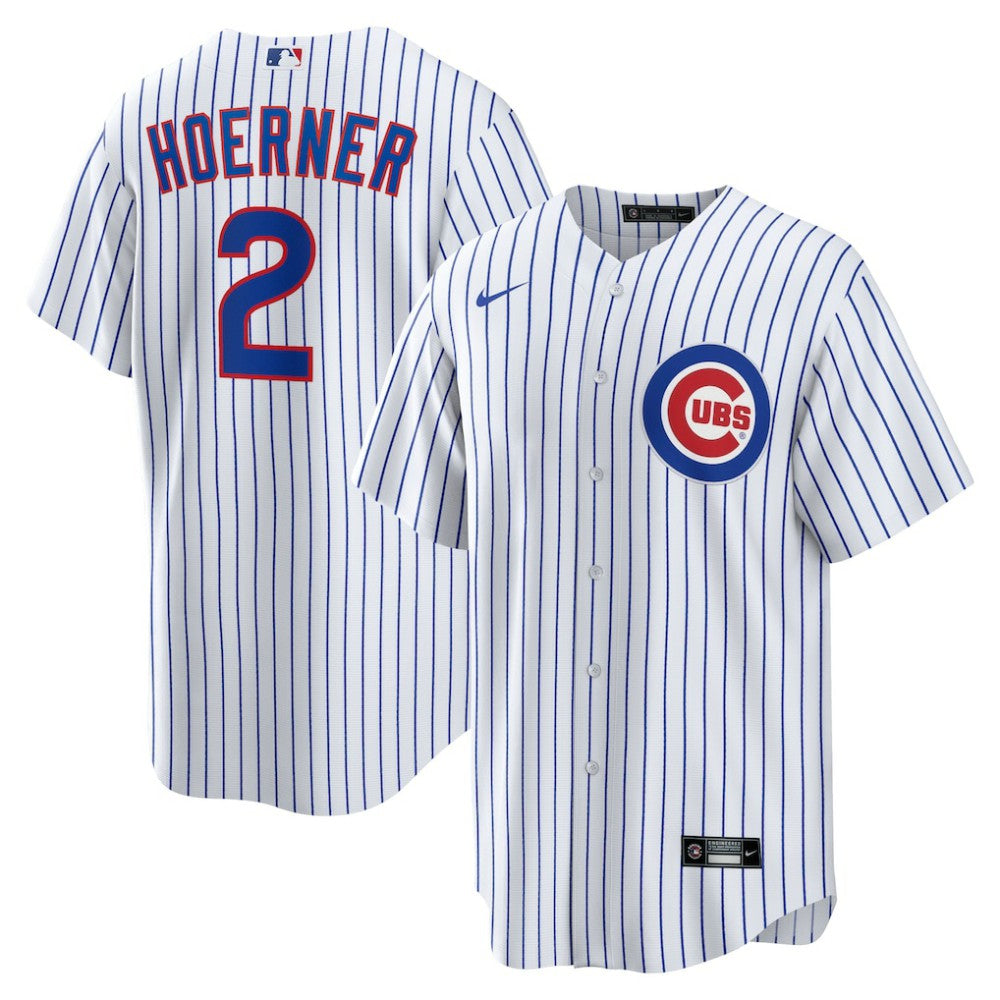 MLB Nico Hoerner Chicago Cubs Nike Replica Player Jersey