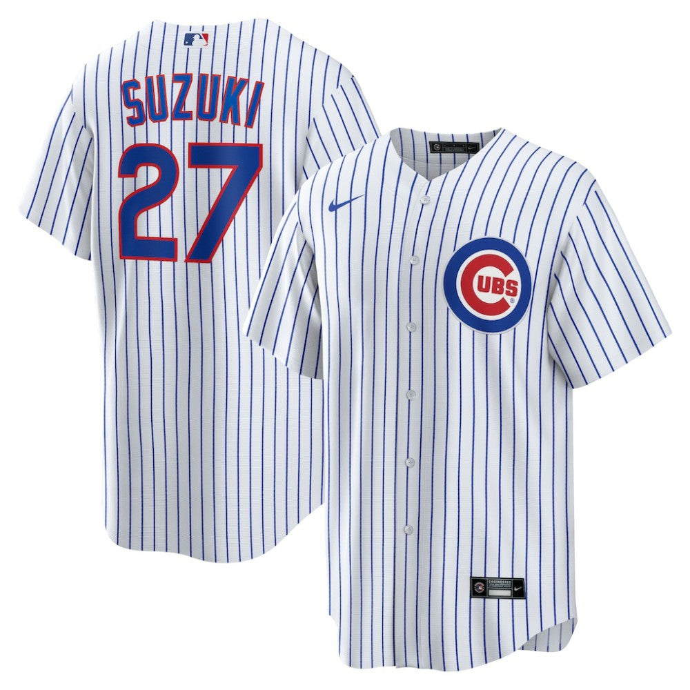 MLB Seiya Suzuki Chicago Cubs Nike Home Replica Jersey