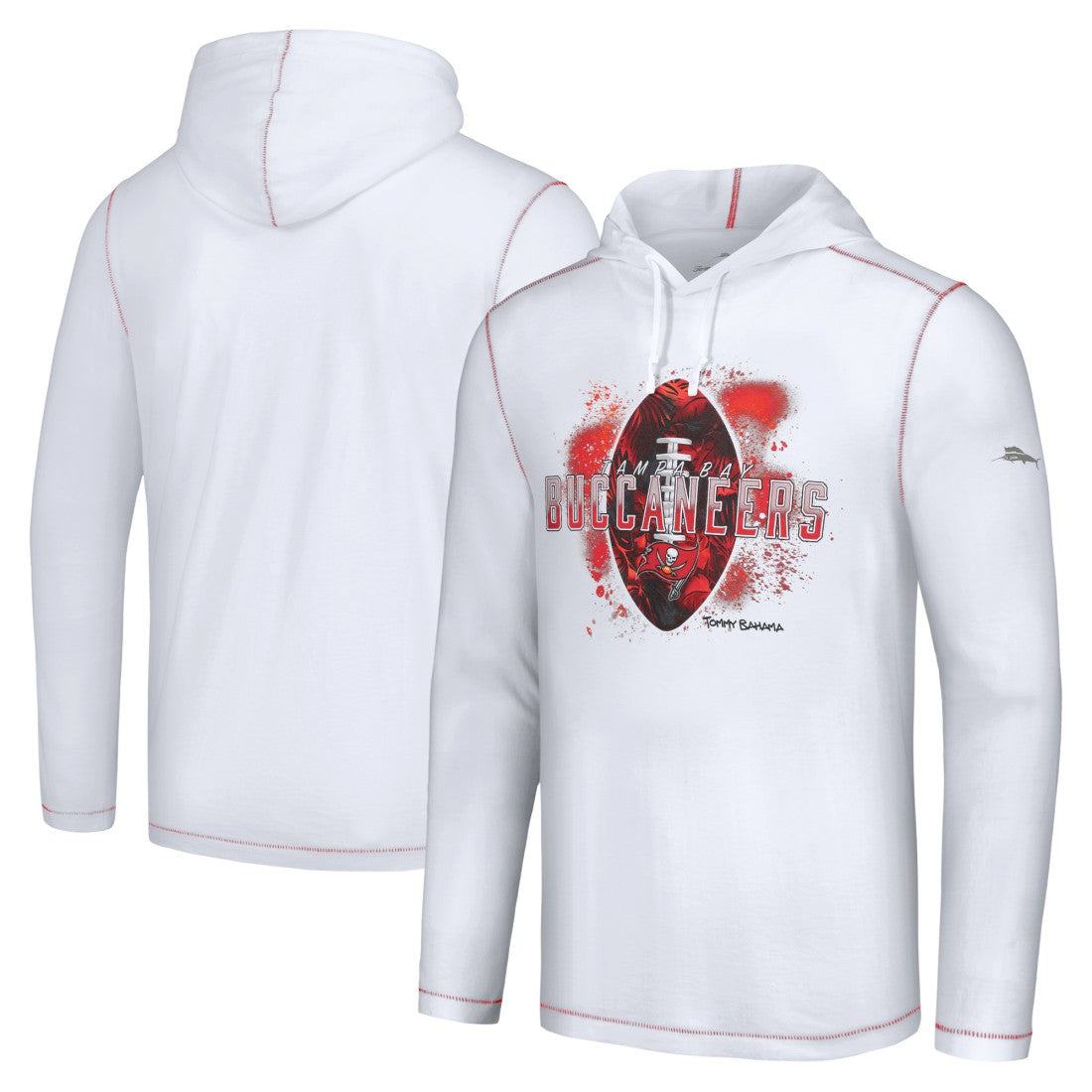 Graffiti Touchdown Pullover Hoodie - Tampa Bay Buccaneers