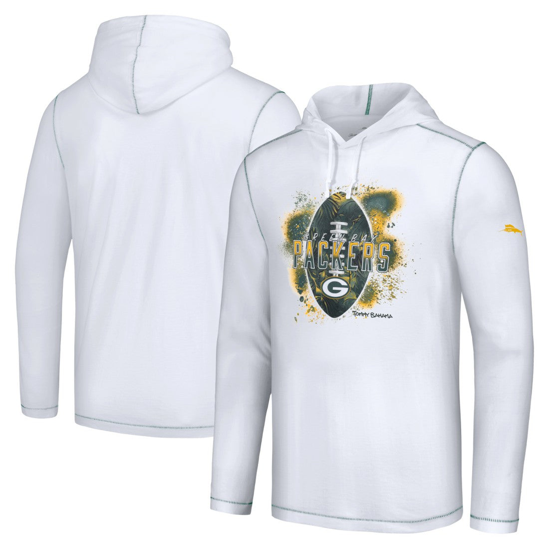 Graffiti Touchdown Pullover Hoodie - Green Bay Packers