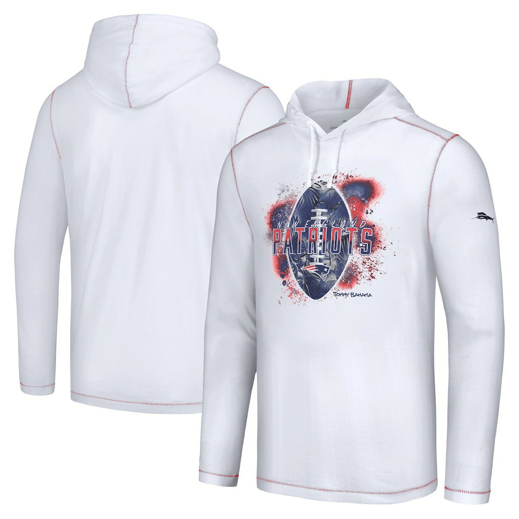 Graffiti Touchdown Pullover Hoodie - New England Patriots