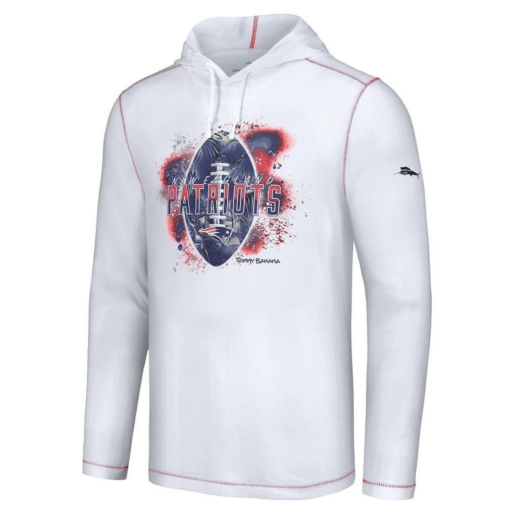 Graffiti Touchdown Pullover Hoodie - New England Patriots