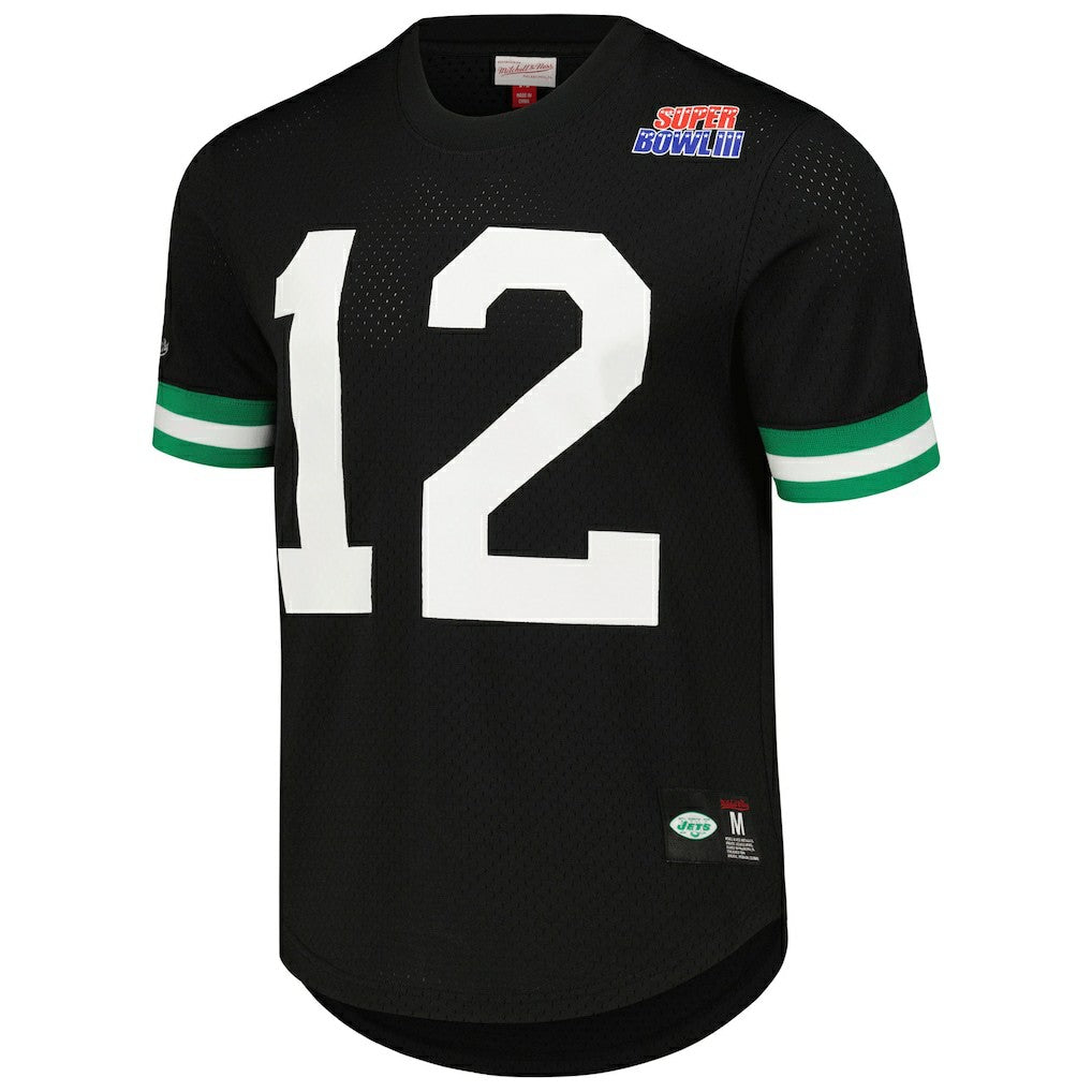 Joe Namath  Retired Player Name & Number Mesh Top - New York Jets