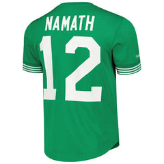 Joe Namath  Retired Player Name & Number Mesh Top - New York Jets