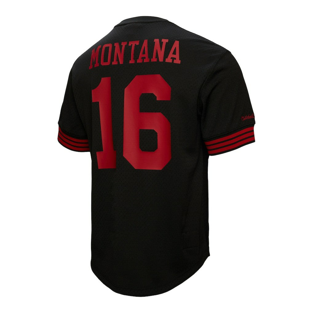 Joe Montana  Retired Player Name & Number Mesh Top - San Francisco 49ers
