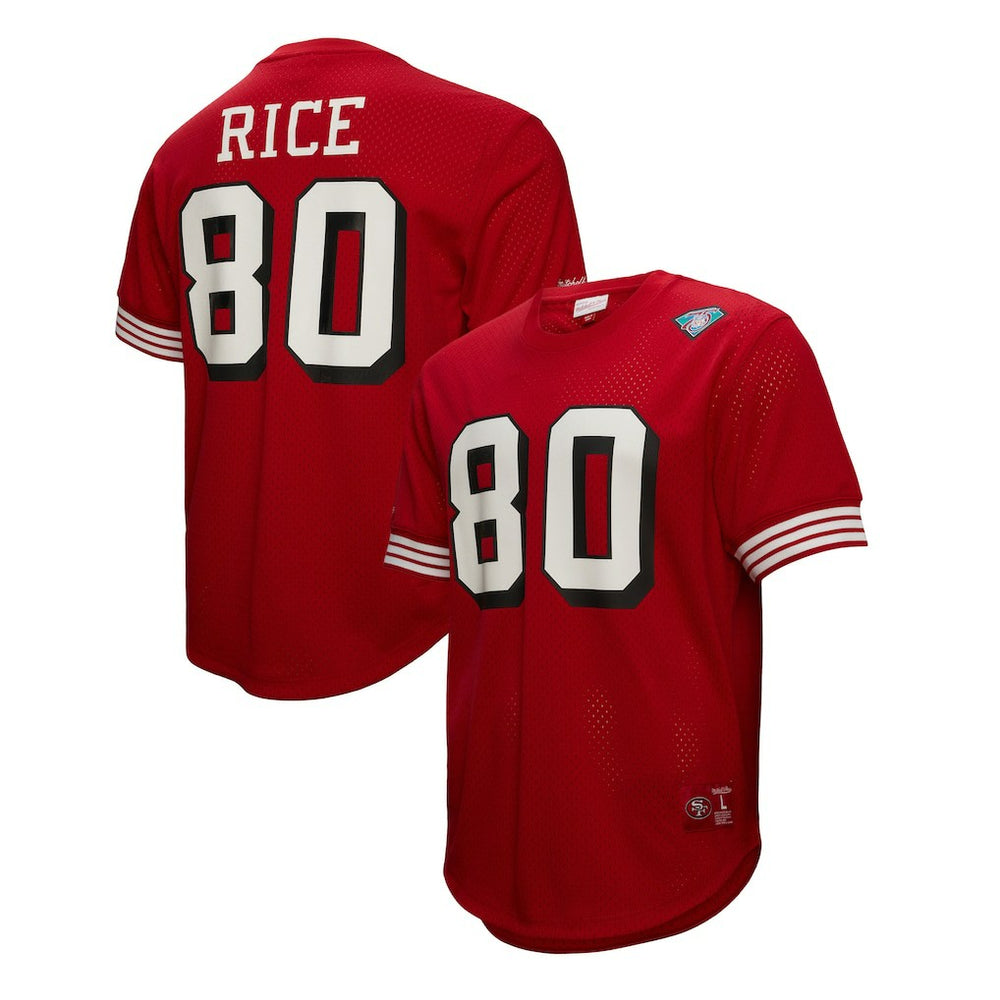 Jerry Rice  Retired Player Name & Number Mesh Top - San Francisco 49ers