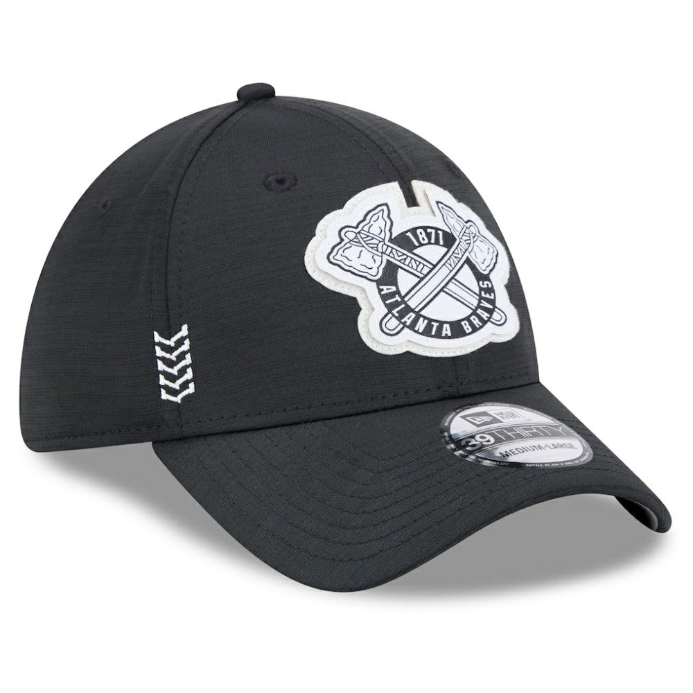 MLB Atlanta Braves New Era 2024 Clubhouse 39THIRTY Flex Hat
