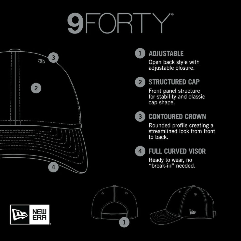 MLB Athletics New Era 2024 Clubhouse 9FORTY Adjustable Hat