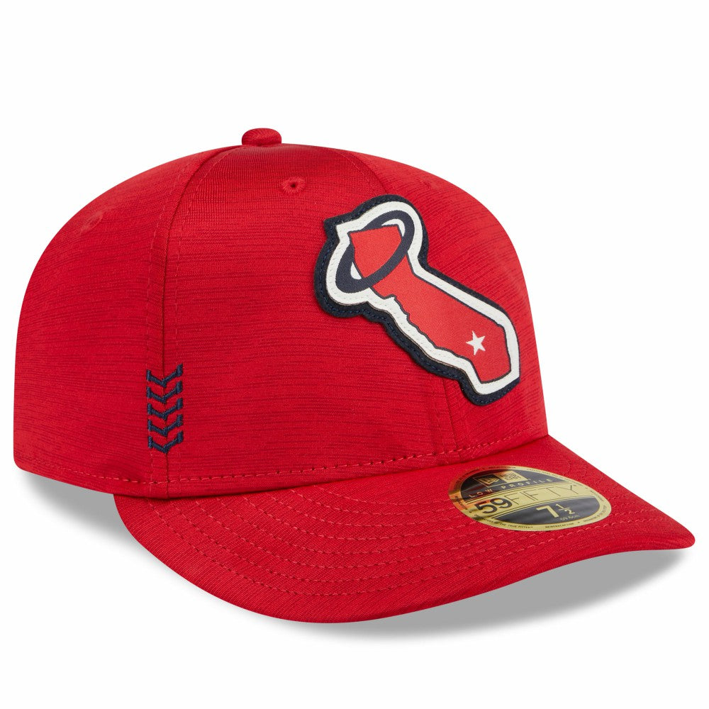 MLB Los Angeles Angels New Era 2024 Clubhouse Low Profile 59FIFTY Fitted Hat