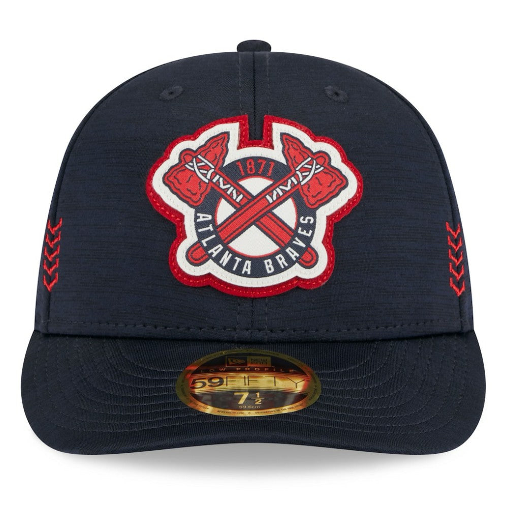 MLB Atlanta Braves New Era 2024 Clubhouse Low Profile 59FIFTY Fitted Hat
