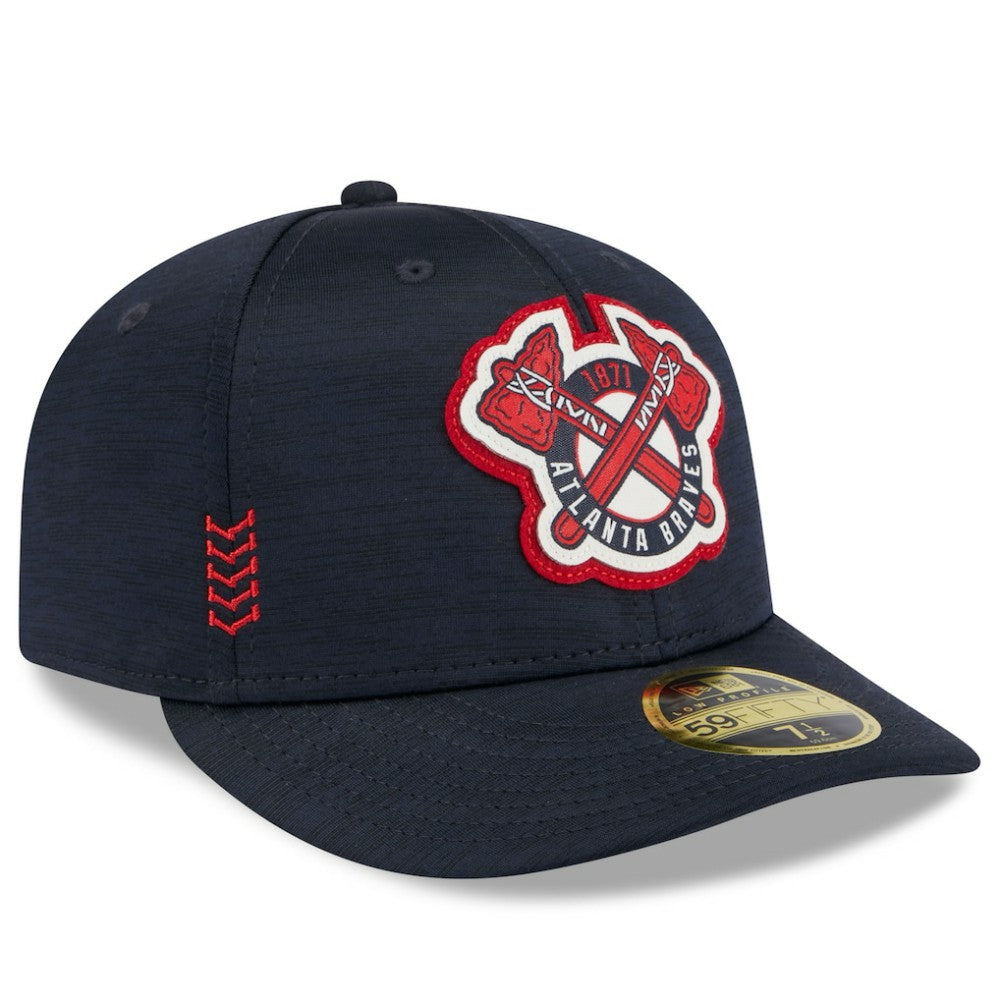 MLB Atlanta Braves New Era 2024 Clubhouse Low Profile 59FIFTY Fitted Hat