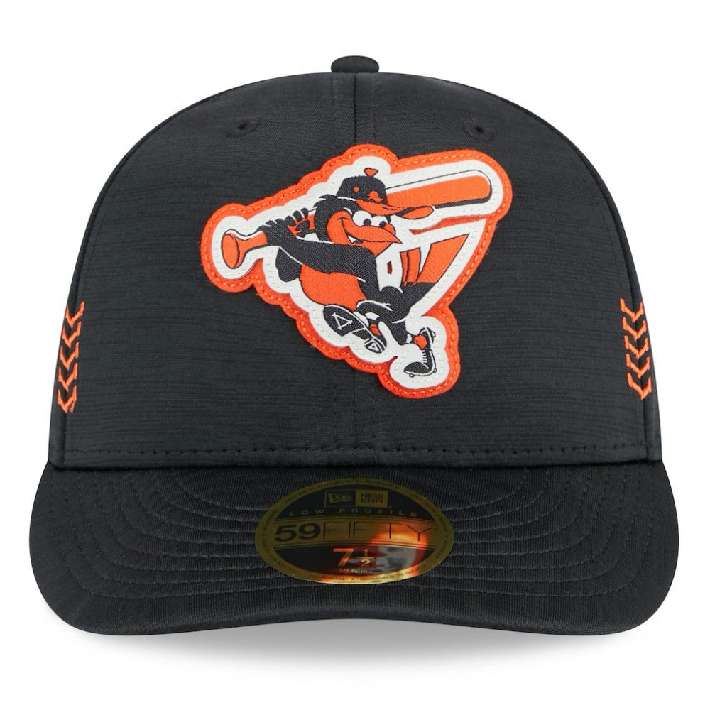 MLB Baltimore Orioles New Era 2024 Clubhouse Low Profile 59FIFTY Fitted Hat