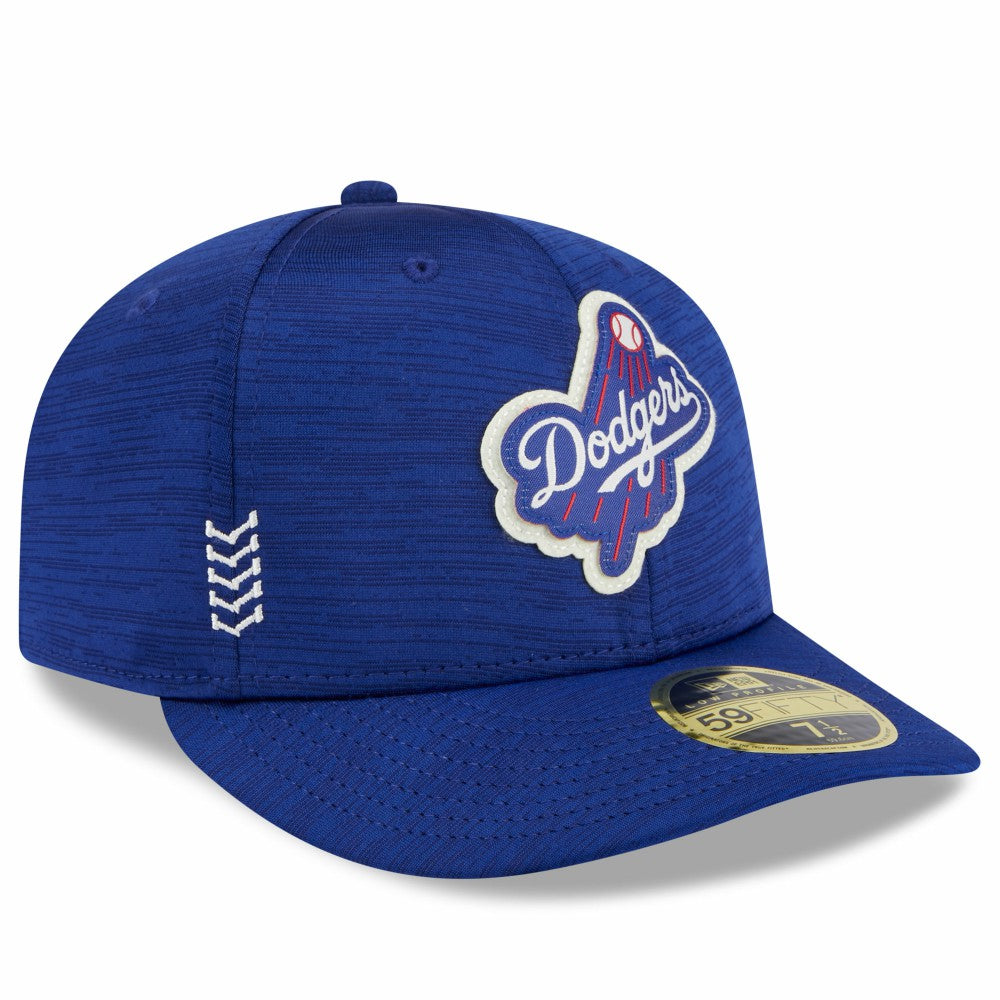 MLB Los Angeles Dodgers New Era 2024 Clubhouse Low Profile 59FIFTY Fitted Hat