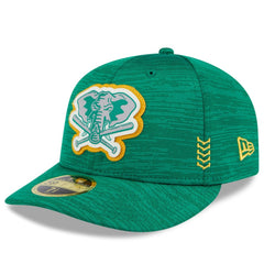 MLB Athletics New Era 2024 Clubhouse Low Profile 59FIFTY Fitted Hat