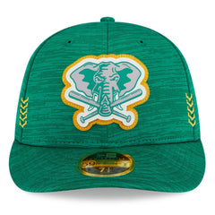 MLB Athletics New Era 2024 Clubhouse Low Profile 59FIFTY Fitted Hat