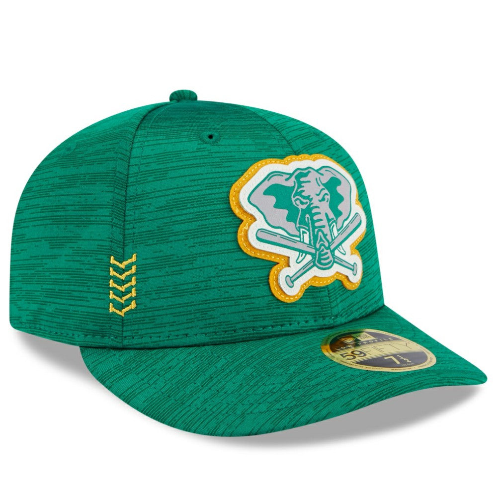 MLB Athletics New Era 2024 Clubhouse Low Profile 59FIFTY Fitted Hat