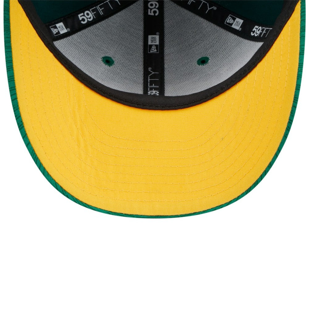 MLB Athletics New Era 2024 Clubhouse Low Profile 59FIFTY Fitted Hat