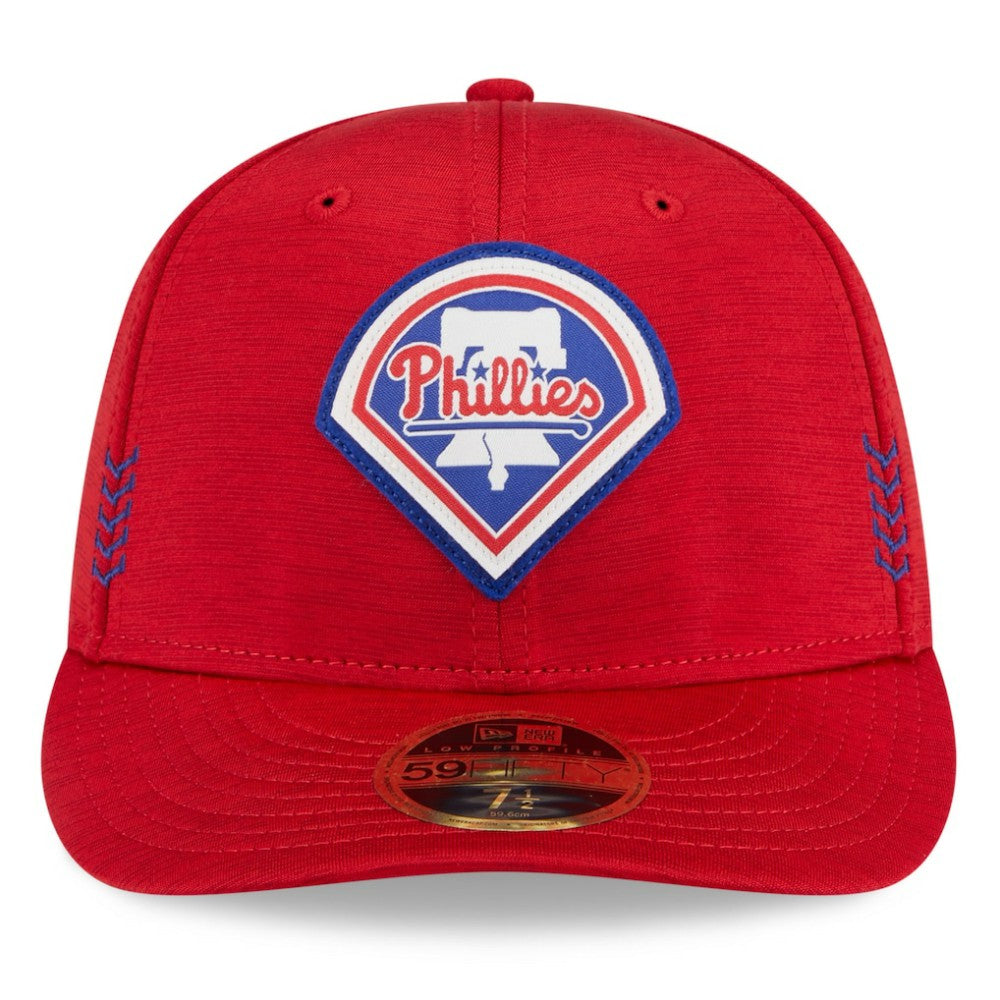 MLB Philadelphia Phillies New Era 2024 Clubhouse Low Profile 59FIFTY Fitted Hat