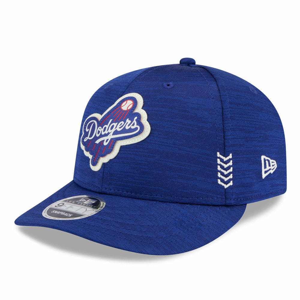 MLB Los Angeles Dodgers New Era 2024 Clubhouse Low Profile 9FIFTY Snapback Hat
