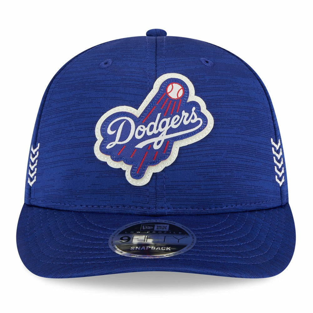 MLB Los Angeles Dodgers New Era 2024 Clubhouse Low Profile 9FIFTY Snapback Hat
