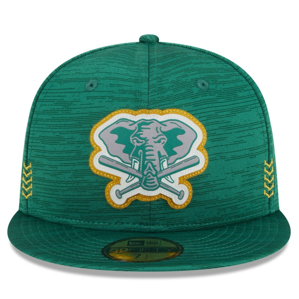 MLB Athletics New Era 2024 Clubhouse 59FIFTY Fitted Hat