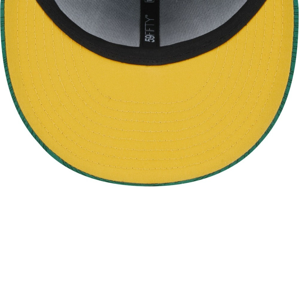 MLB Athletics New Era 2024 Clubhouse 59FIFTY Fitted Hat
