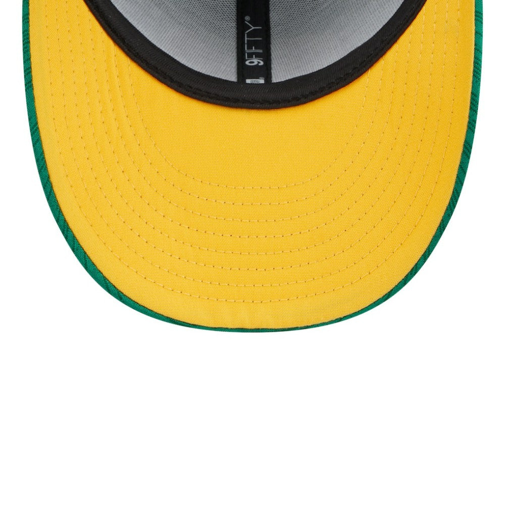 MLB Athletics New Era 2024 Clubhouse Low Profile 9FIFTY Snapback Hat