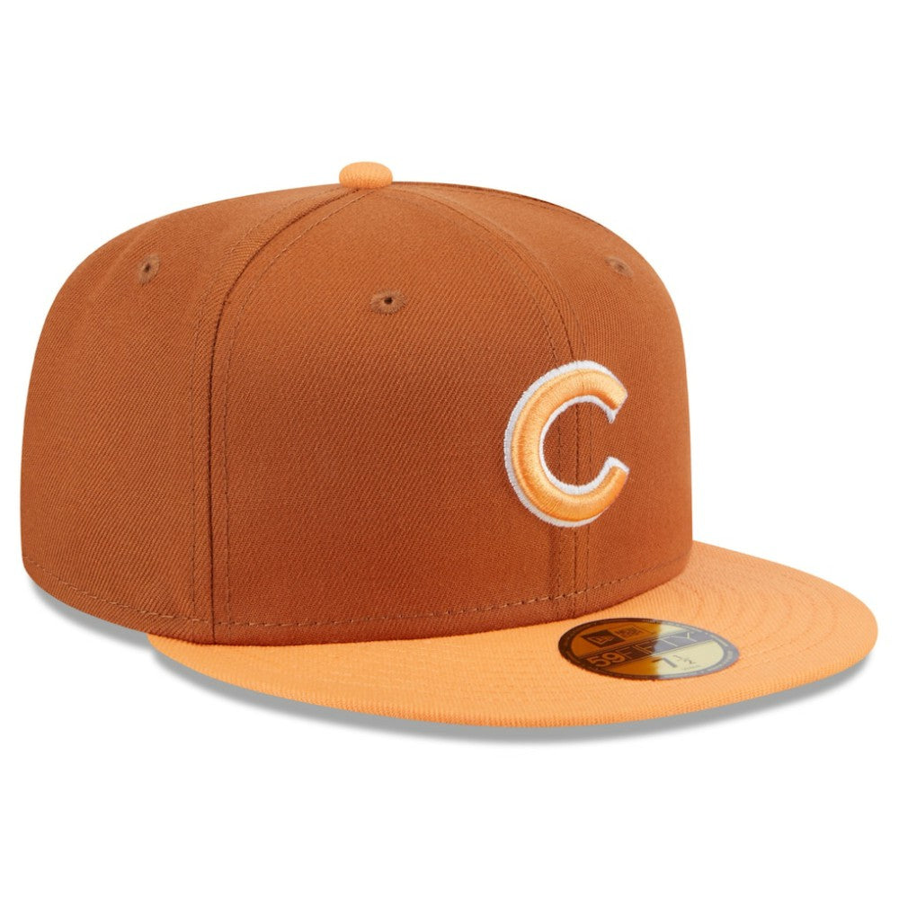 MLB Chicago Cubs New Era Spring Color Basic Two-Tone 59FIFTY Fitted Hat