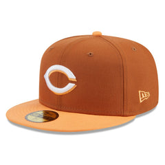 MLB Cincinnati Reds New Era Spring Color Basic Two-Tone 59FIFTY Fitted Hat