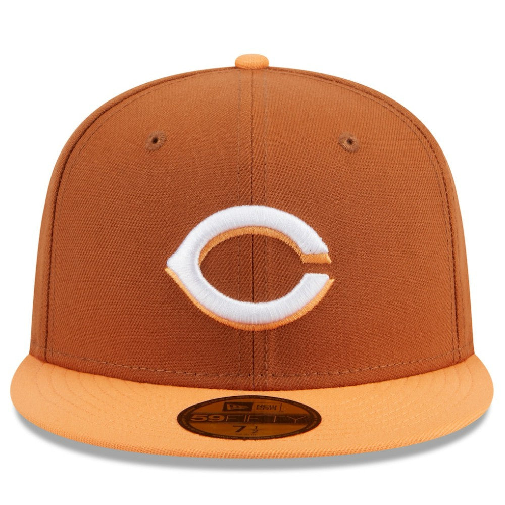 MLB Cincinnati Reds New Era Spring Color Basic Two-Tone 59FIFTY Fitted Hat