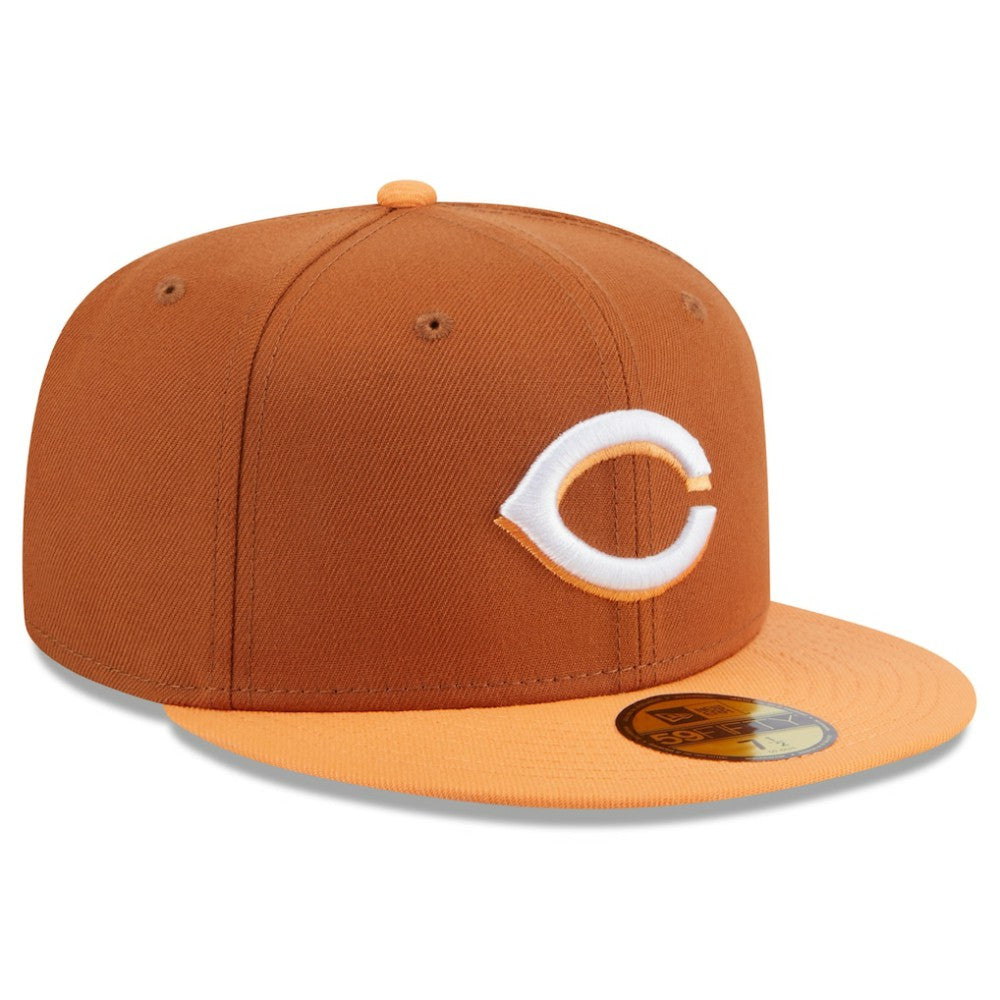 MLB Cincinnati Reds New Era Spring Color Basic Two-Tone 59FIFTY Fitted Hat