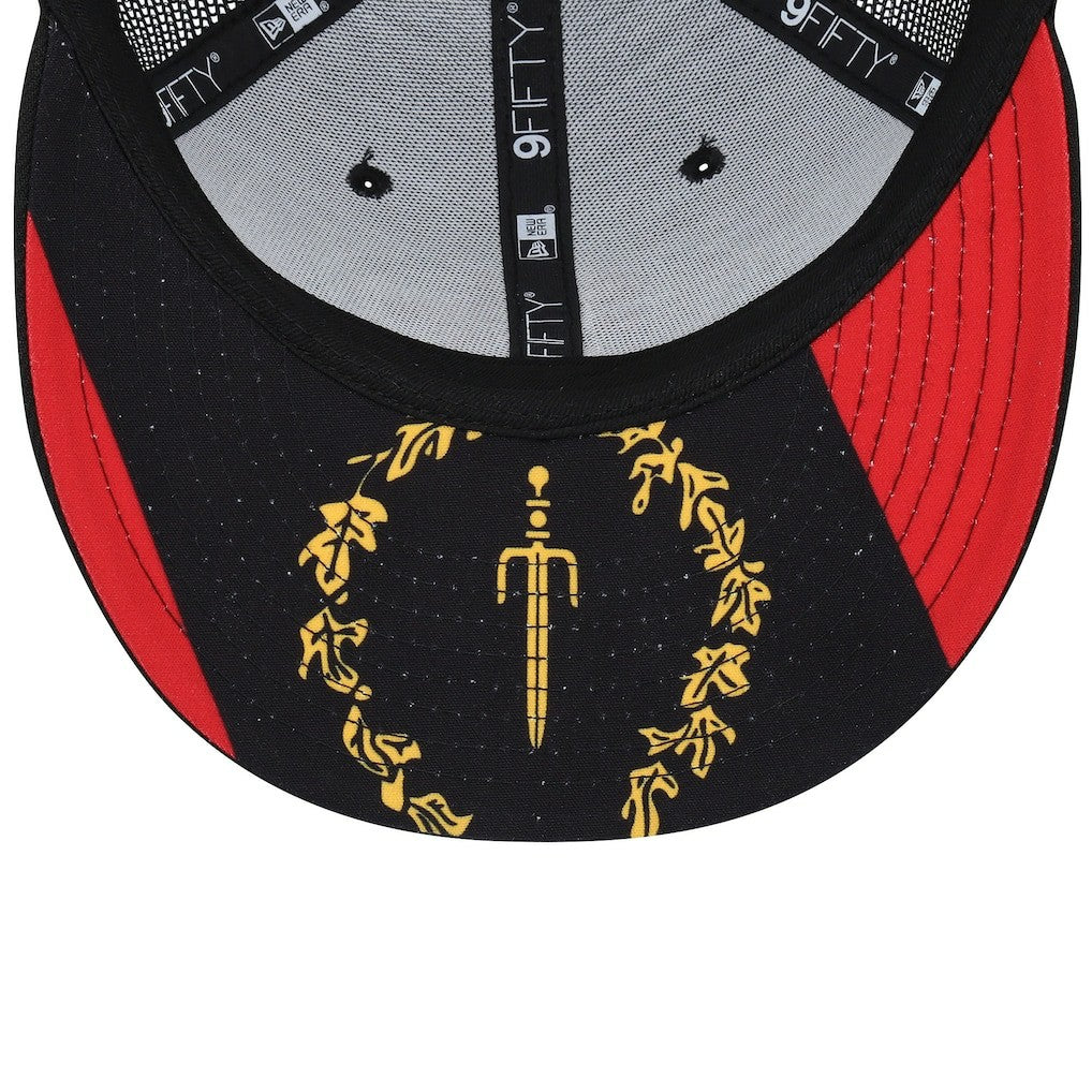 Black Excellence Collection Trucker Low Profile 9FIFTY Snapback Hat - San Francisco 49ers