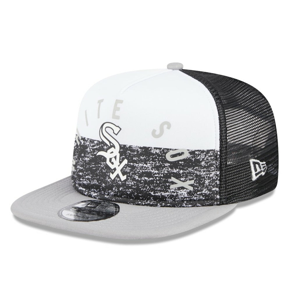 MLB Chicago White Sox New Era Team Foam Front A-Frame Trucker 9FIFTY Snapback Hat