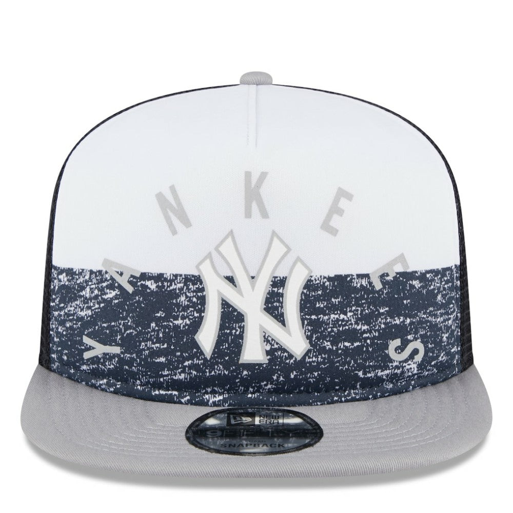 MLB New York Yankees New Era Team Foam Front A-Frame Trucker 9FIFTY Snapback Hat