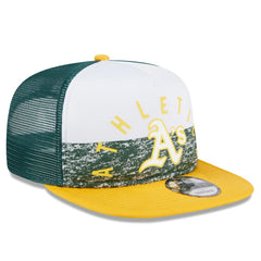 MLB Athletics New Era Team Foam Front A-Frame Trucker 9FIFTY Snapback Hat